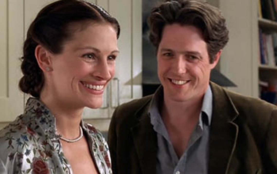 Ноттинг Хилл, изучаем английский по фильмам, Джулия Робертс, Хью Грант