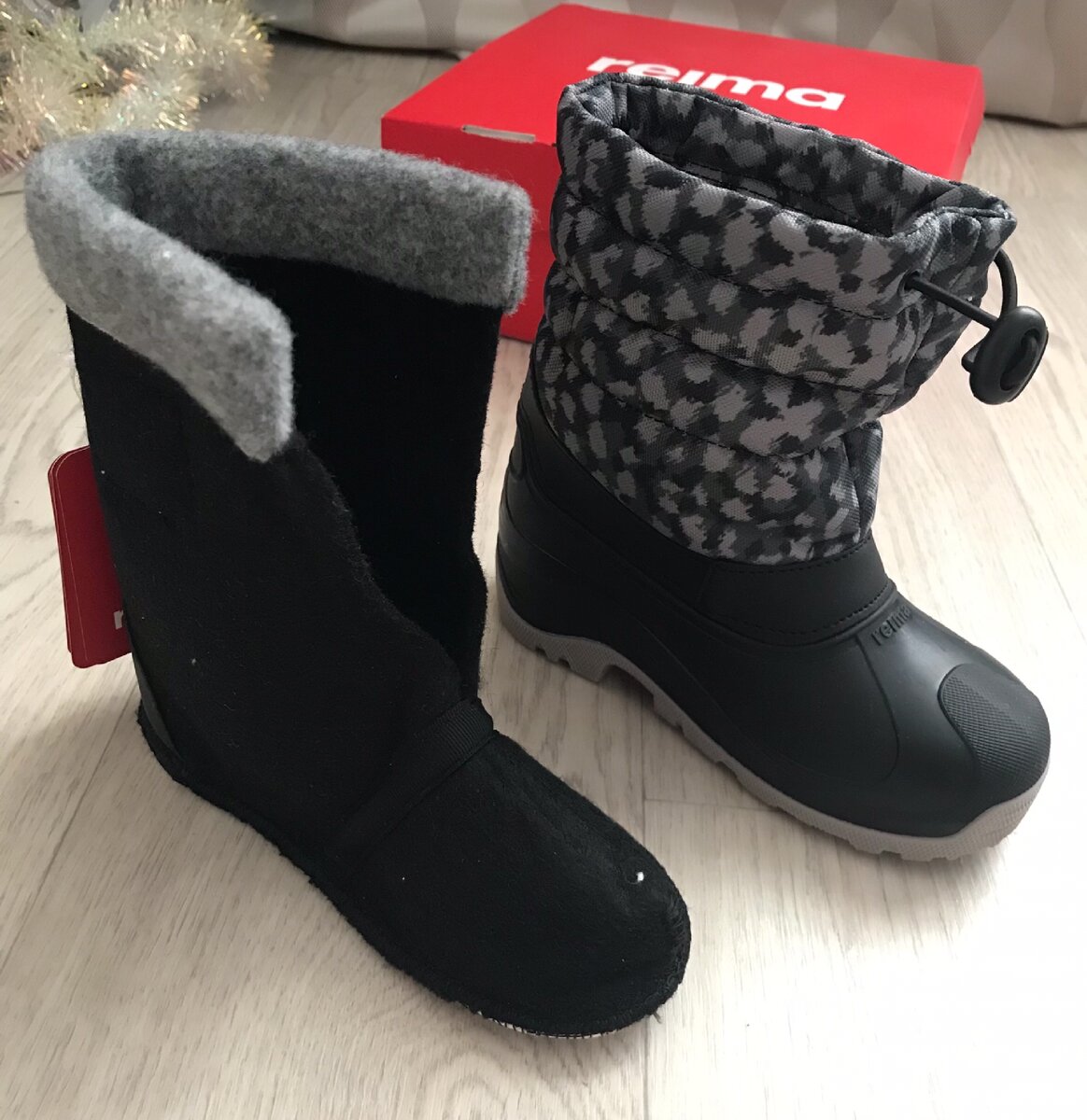 Сапоги reima с вставным носком