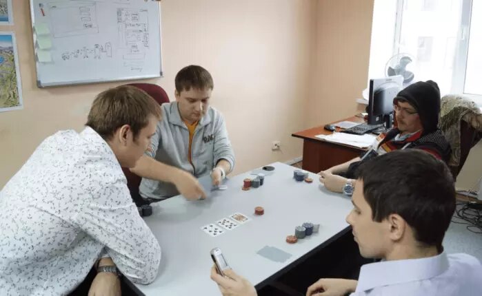 Один из первых составов Атвинты за работой