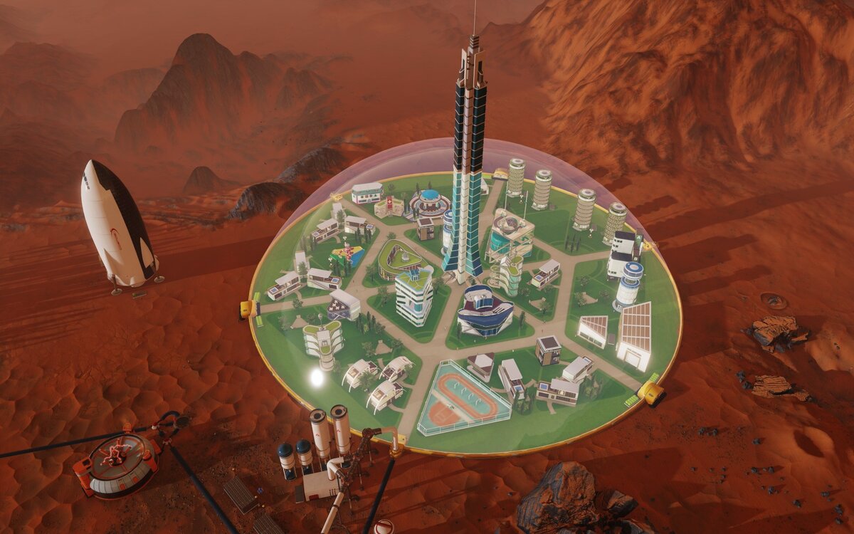 Бесплатная раздача Surviving Mars в Epic Games.Бесплатно с 11 марта по 18  марта | На игре | Дзен