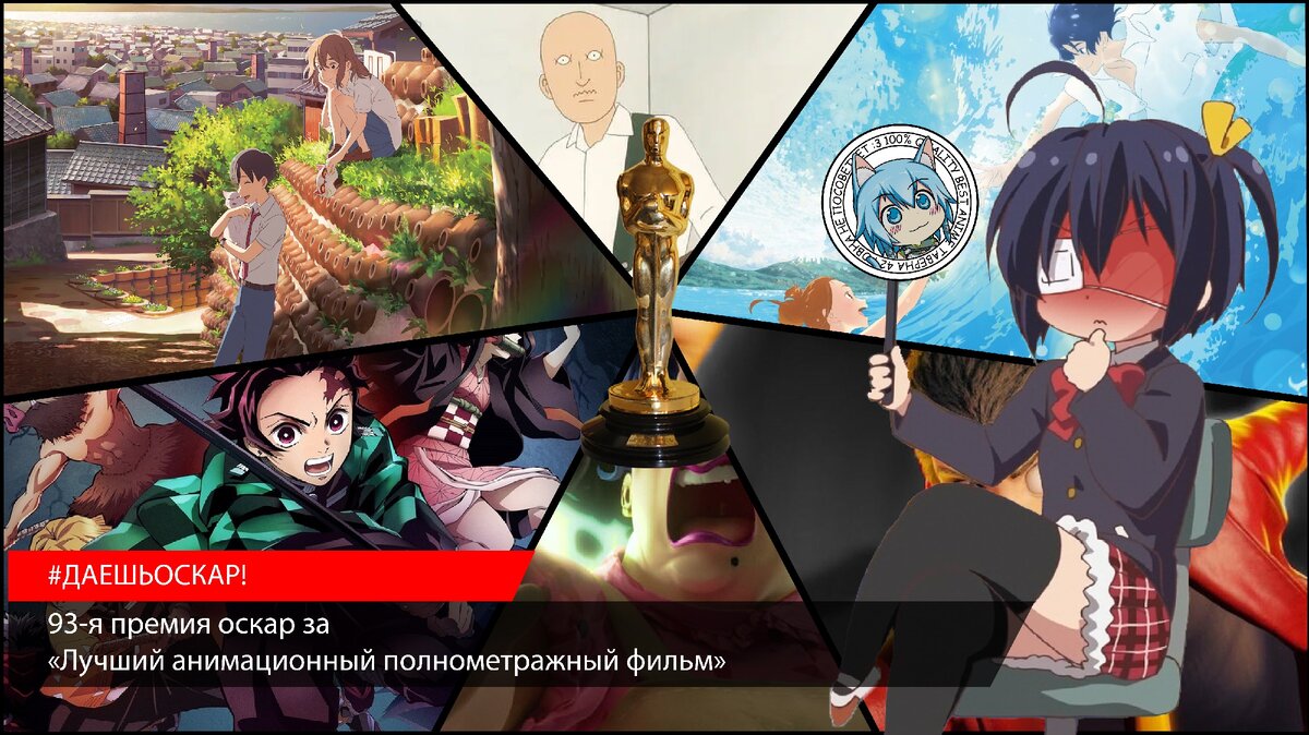 93-я премия оскар за «Лучший анимационный полнометражный фильм»