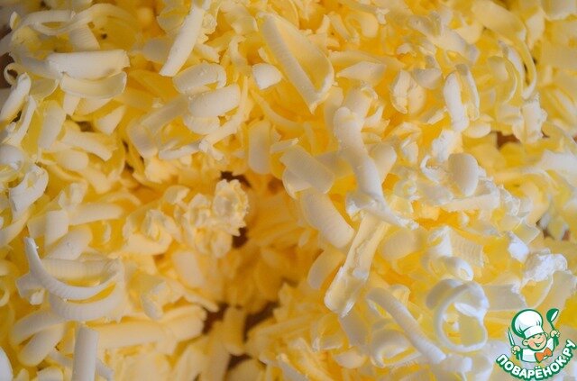 Масло натереть на терке