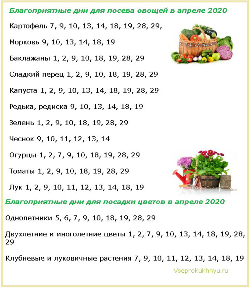 Лунный посевной календарь садоводов и огородников на 2021 год