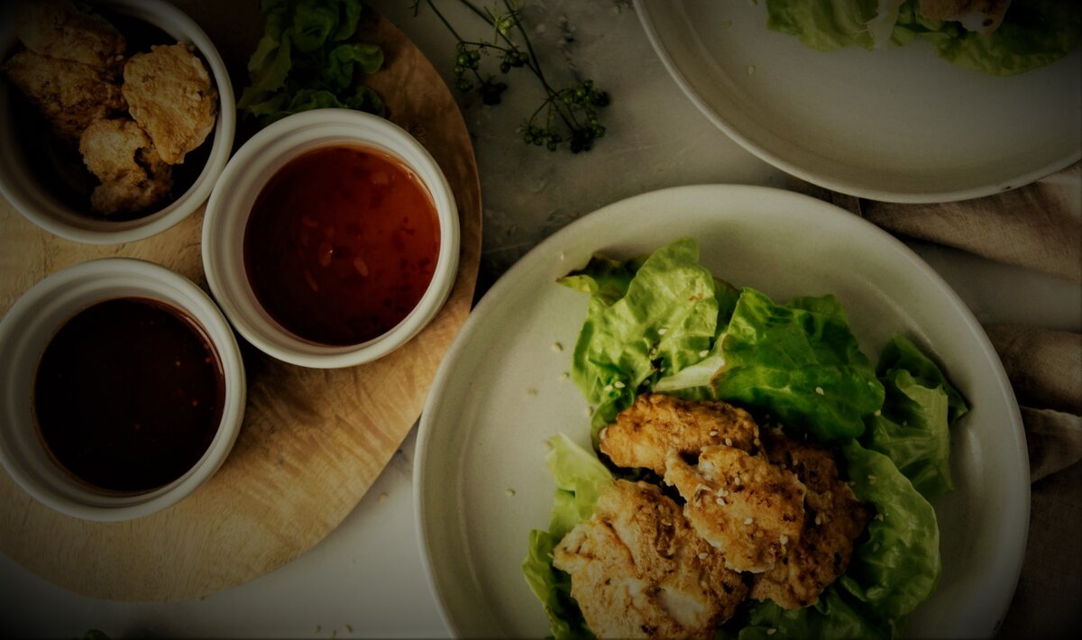 Острые кусочки курицы в кляре