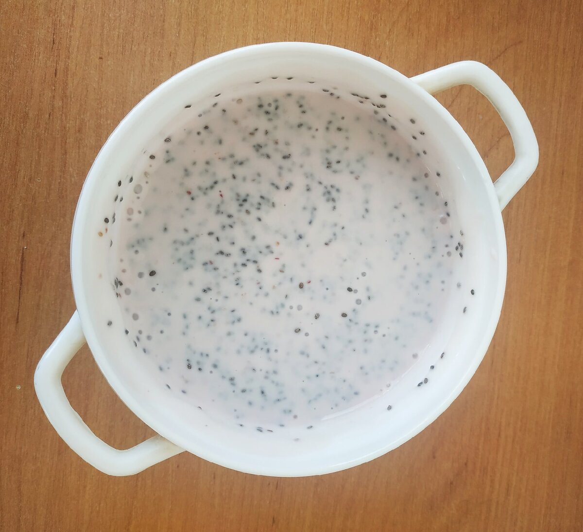 Соединяем с жидкой основой