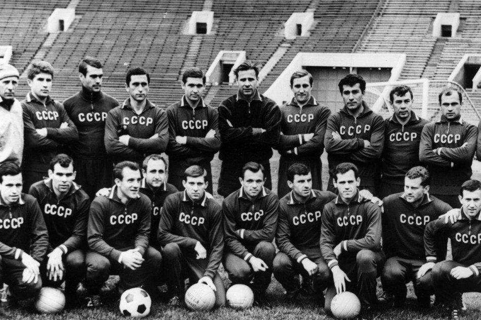 Сборная СССР на Чемпионате Европы 1960 г.