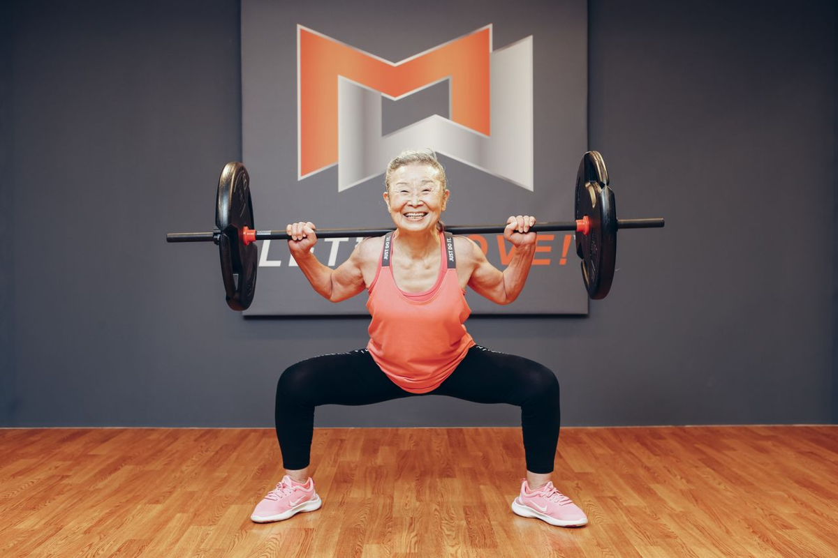 Тренер по BODYPUMP В возрасте