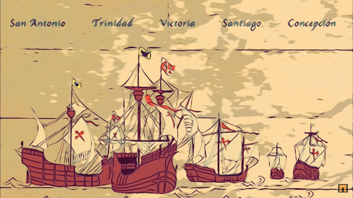 "христофор колумб". художник шиляев валерий корабли. иллюстрации к старый мореход. корабли арабского халифата. абордажный бой пиратов.