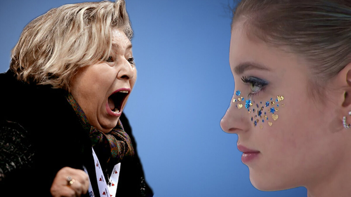 Татьяна Анатольевна Тарасова и Алена Косторная.