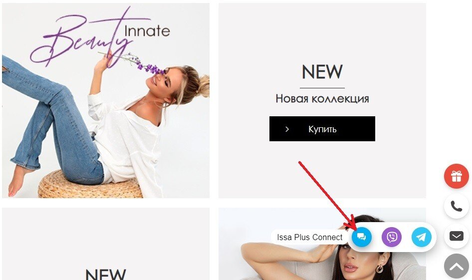 На выбор представлено несколько вариантов онлайн-общения