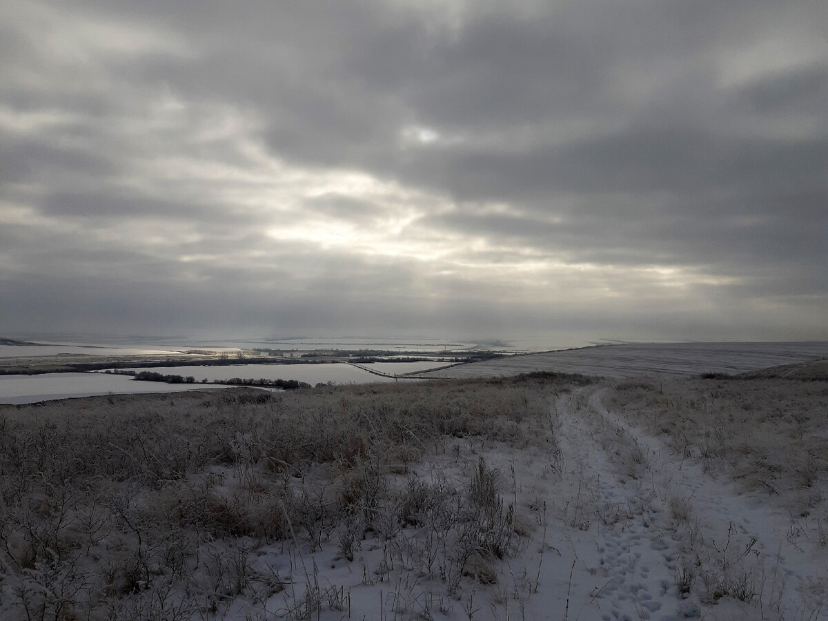 Наша сумеречная зима. Картинка так, для красоты, к тексту отношения не имеет.