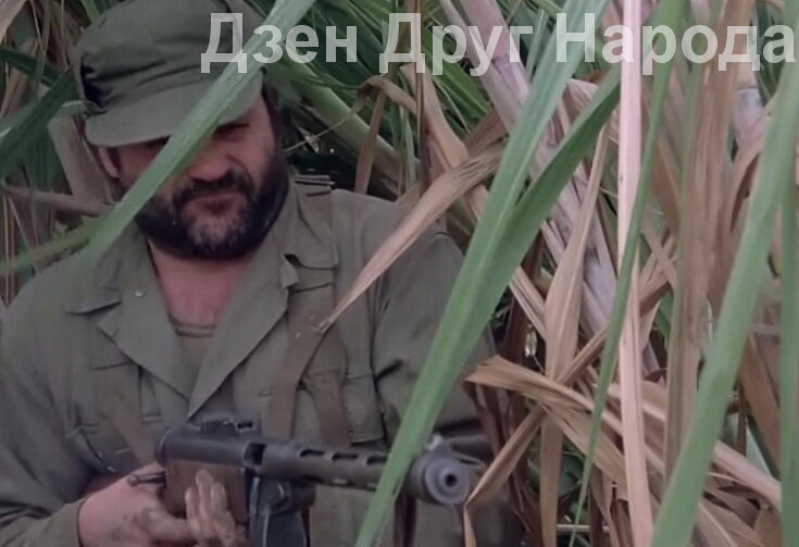 Финский пистолет-пулемет «Суоми» М31. Кадр из фильма «Куба»