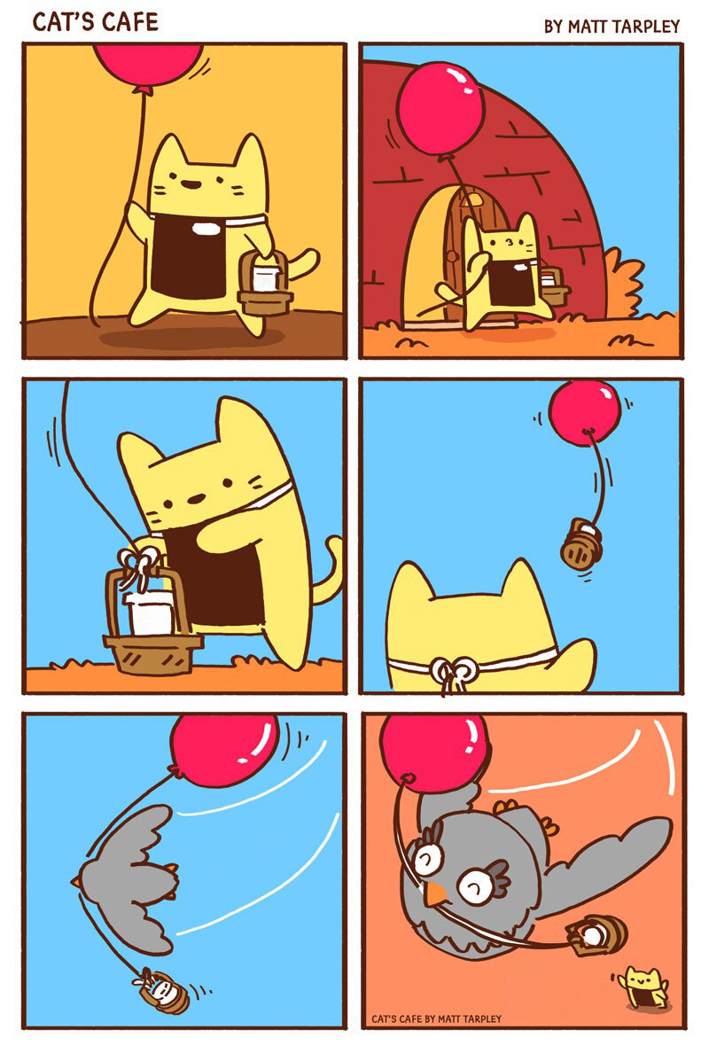 Автор - @catscafecomics, Перевод и адаптация - Фанарама