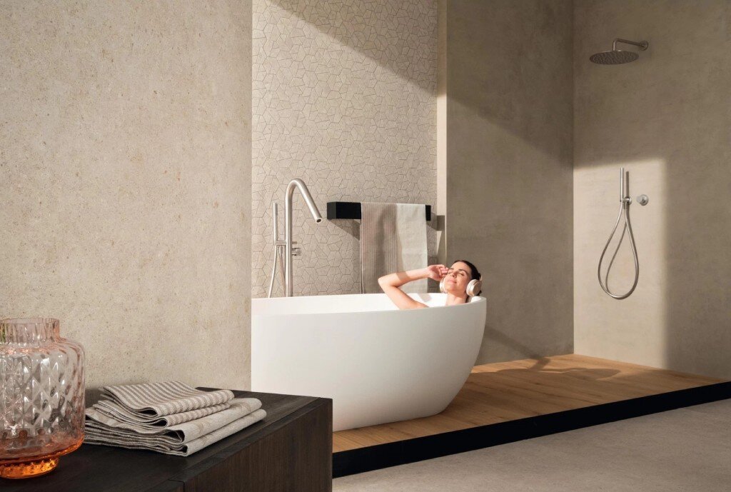 Идеи для дизайна ванной комнаты с помощью плитки от Atlas Concorde