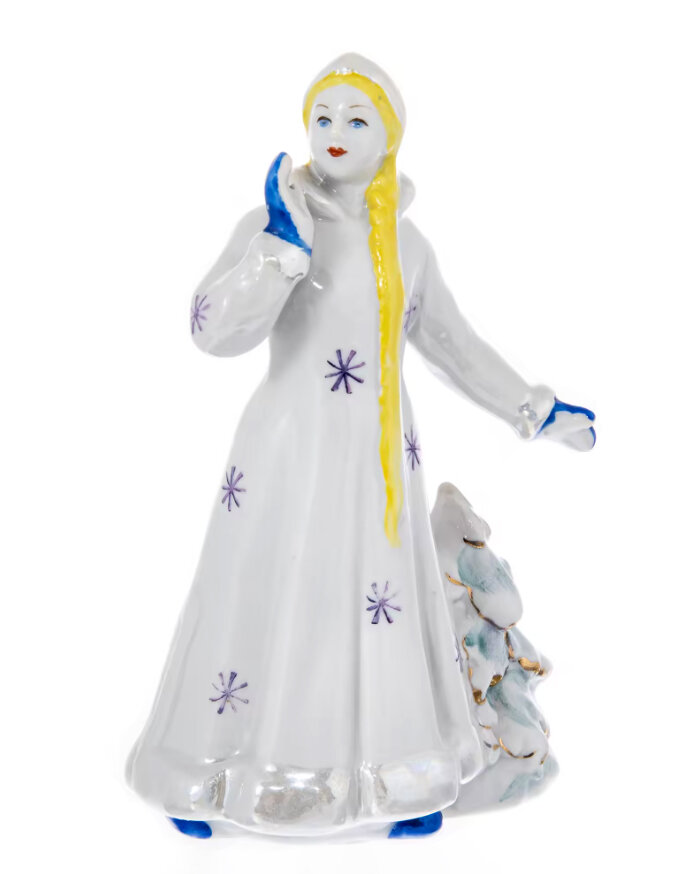 Статуэтка «Снегурочка», Дулёво, 1957 г. Скульптор Н.А. Малышева