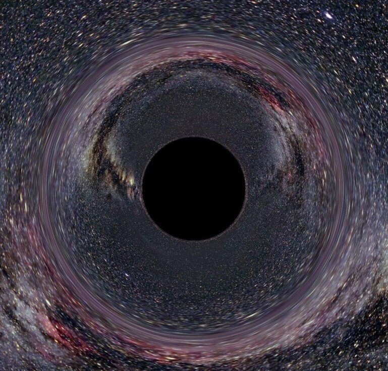 Чёрная дыра - абсолютное ничто 