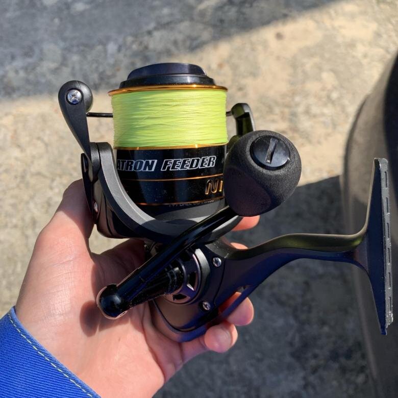 Фидерная катушка с передним фрикционом