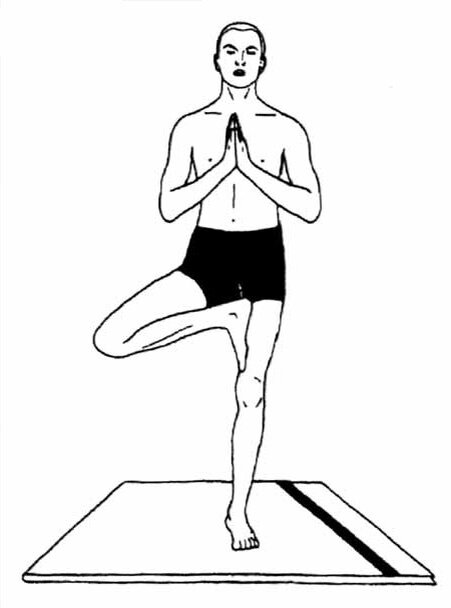 Сарвангасана айенгар. Равновесие на одной ноге. Упражнение на одной ноге. Упражнение ласточка. Стойка на одной ноге с закрытыми.