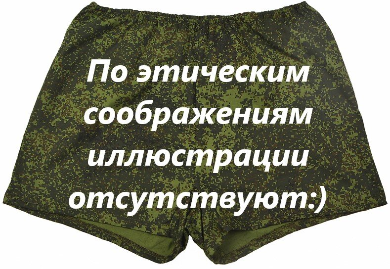 история о подполковнике в трусах :)