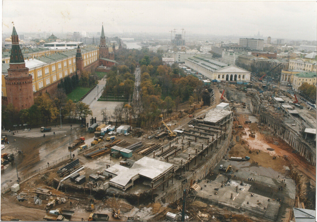 строительство старой москвы