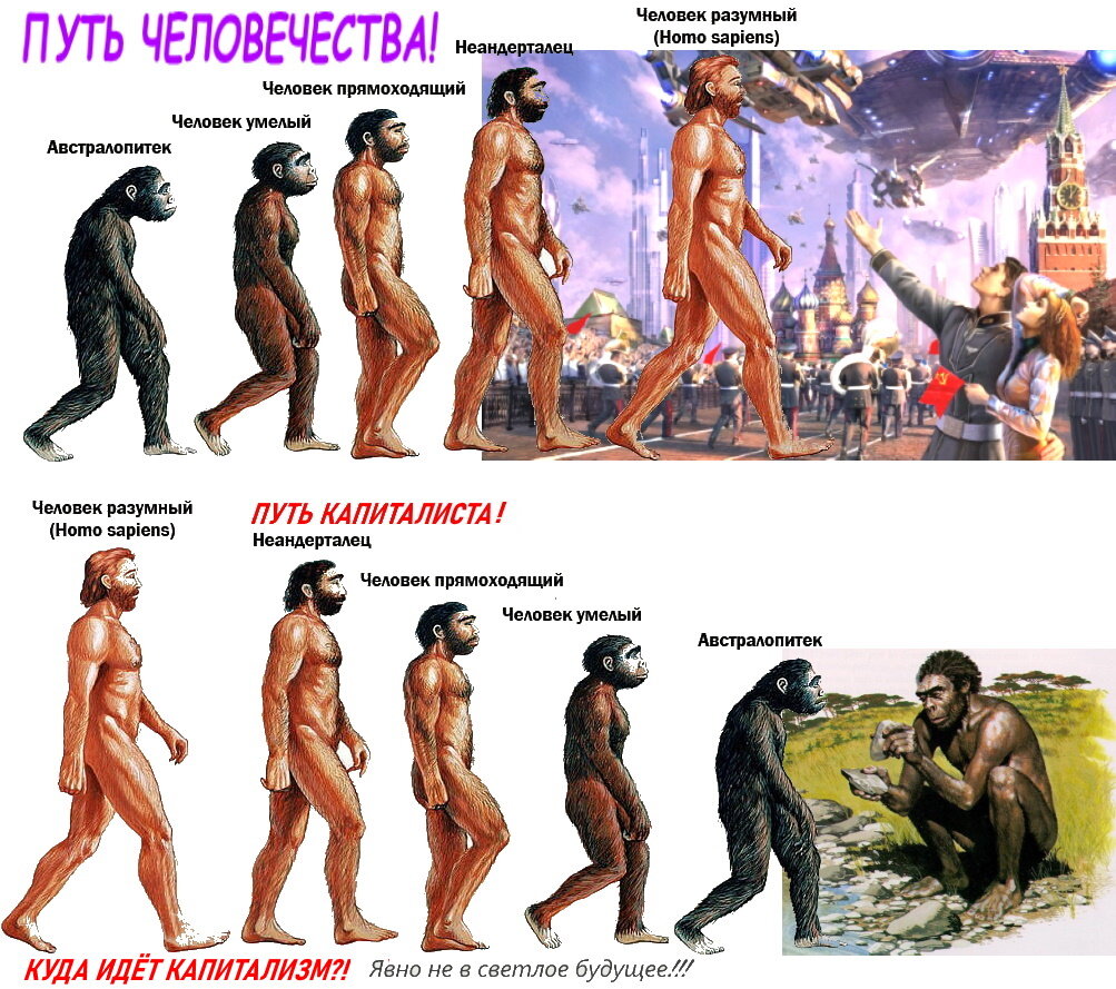 Путь капитализма.