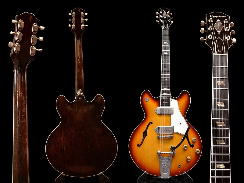 Гитара Epiphone Casino.Фото из открытых источников