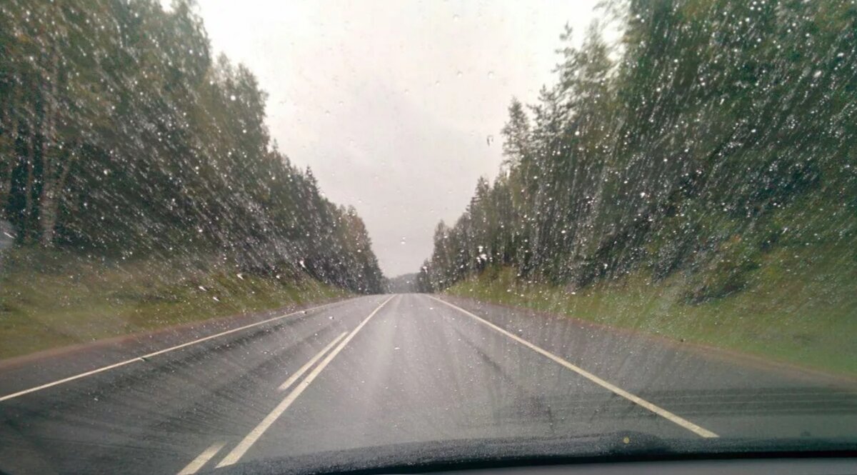 Эффект от антидождя