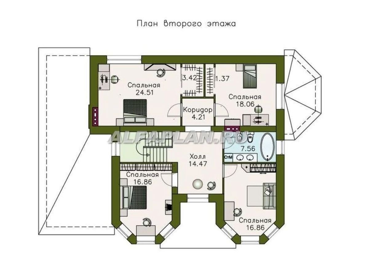 Альфаплан проекты одноэтажных домов