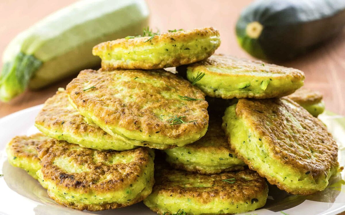 Оладьи из кабачков