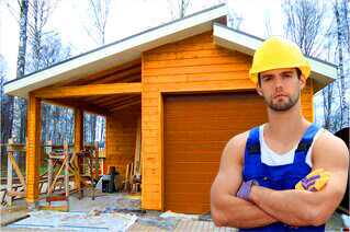 БАНЯ С ГАРАЖОМ ПОД ОДНОЙ КРЫШЕЙ