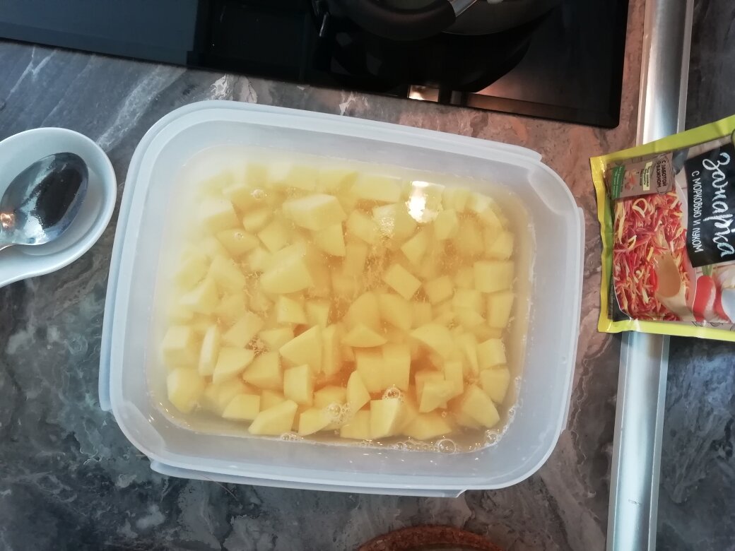 Картофель готов.