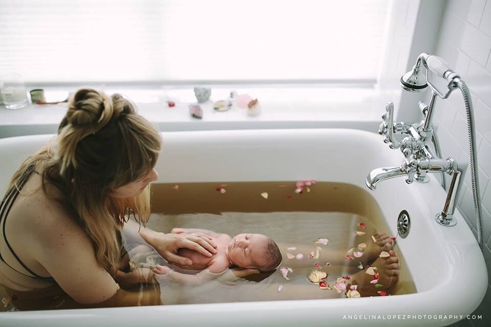 Ванна после родов