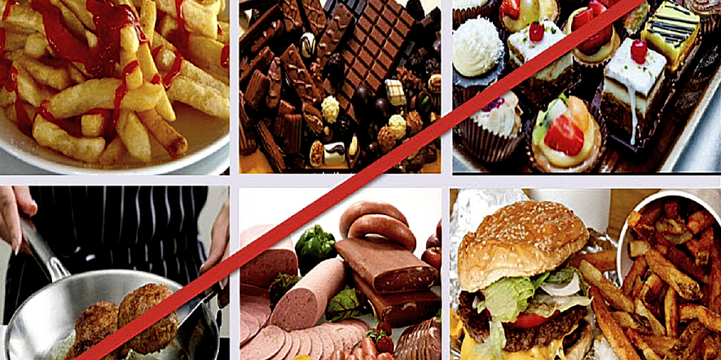 Вредные продукты для сердца.