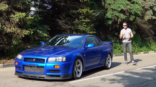 Nissan Skyline GTR r34 Тайлера Моргана