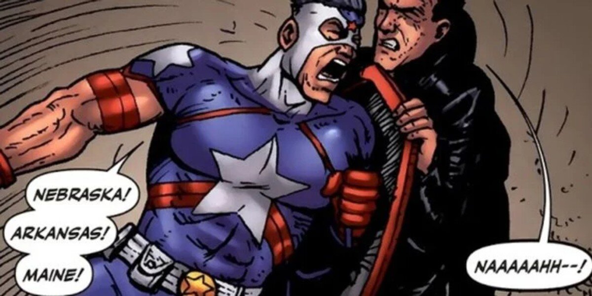 Солдатик в оригинальном комиксе