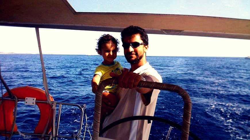 Василиос с нашим сыном - Константином.