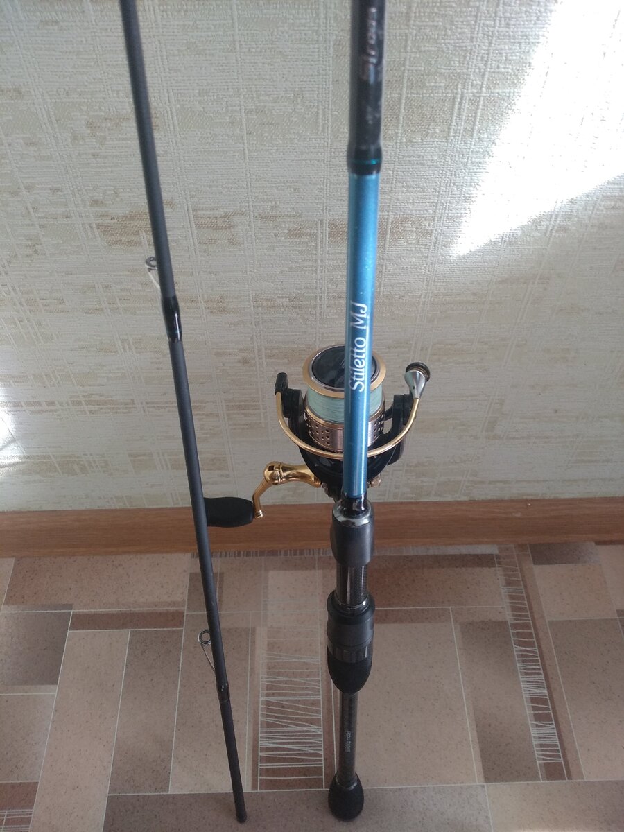 SLrods Stiletto MJ 732UL в ведро не помещается!