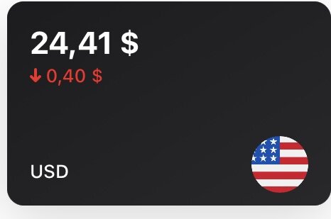 Накопления в долларах