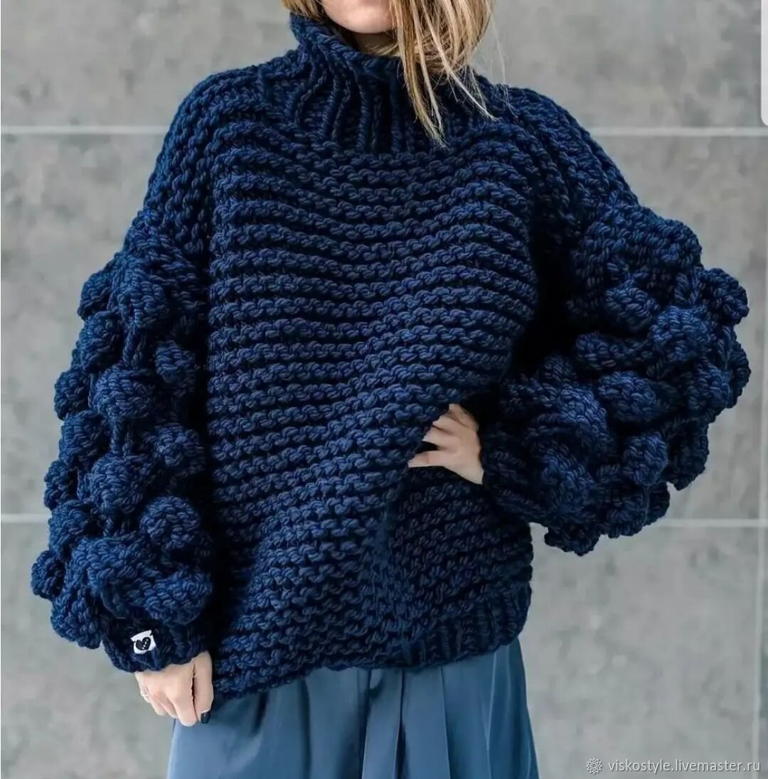 Гиперрукавища... Источник фото: ЛивМастер https://cs1.livemaster.ru/storage/cc/01/753d35be9d9d5977b1a8f54e78zo--odezhda-pulover-malinki.jpg