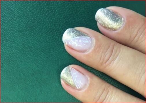 Маникюр на коротких ногтях, фото автора