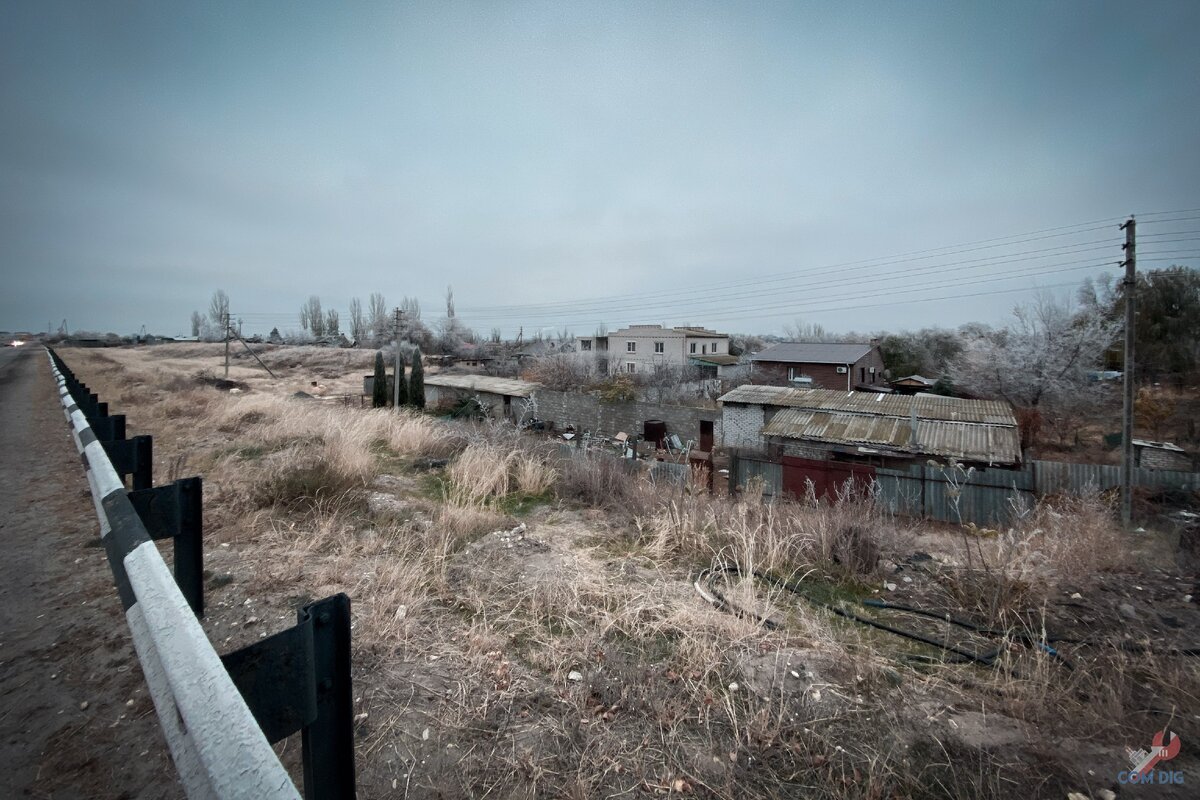 Дорога в сторону объекта.