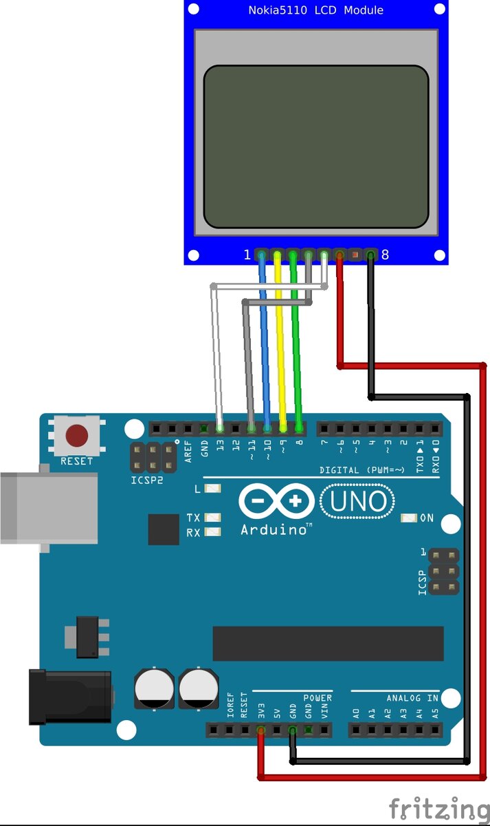 Вывод изображений на дисплей Nokia 5110 с помощью arduino | У Павла! | Дзен