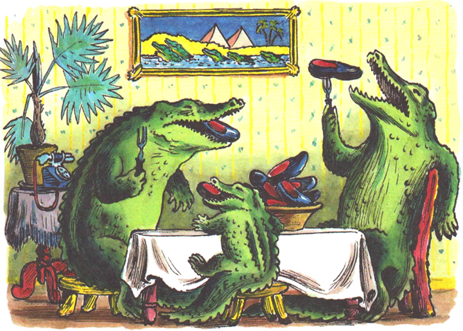 Рисунок из книги «Корней Чуковский. Сказки», «Издательство АСТ», Москва, 2016 г. 