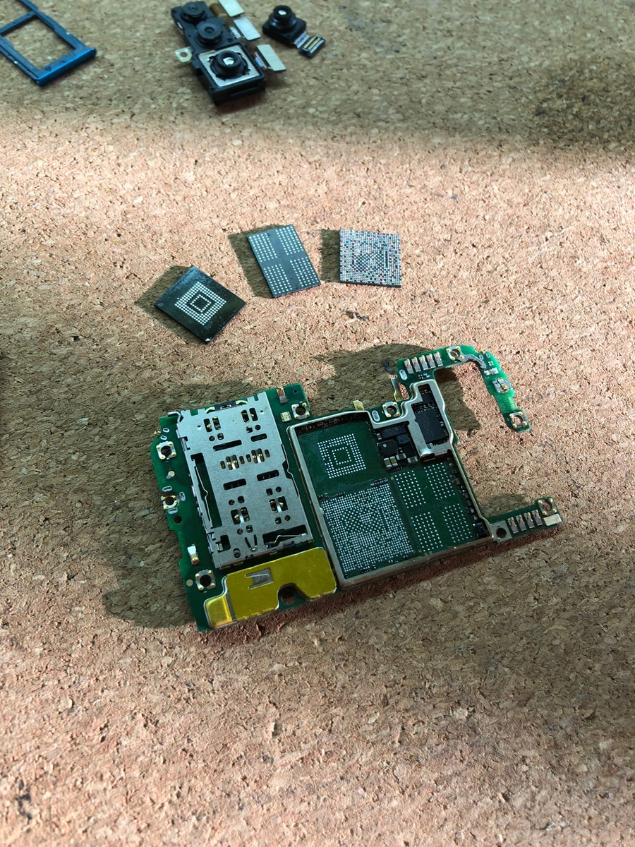 Пайка компонентов