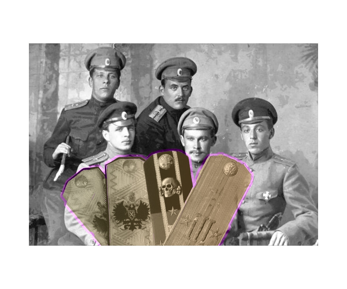 Звания белогвардейцев и царских офицеров- чем они отличались от ...