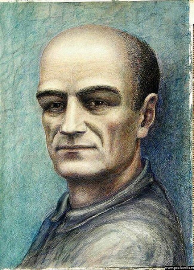 "Портрет Филонова" Михаил Цыбасов 1966 год (Яндекс.Картинки)