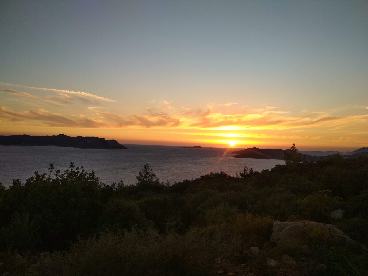 Закат. Турция. Фото автора