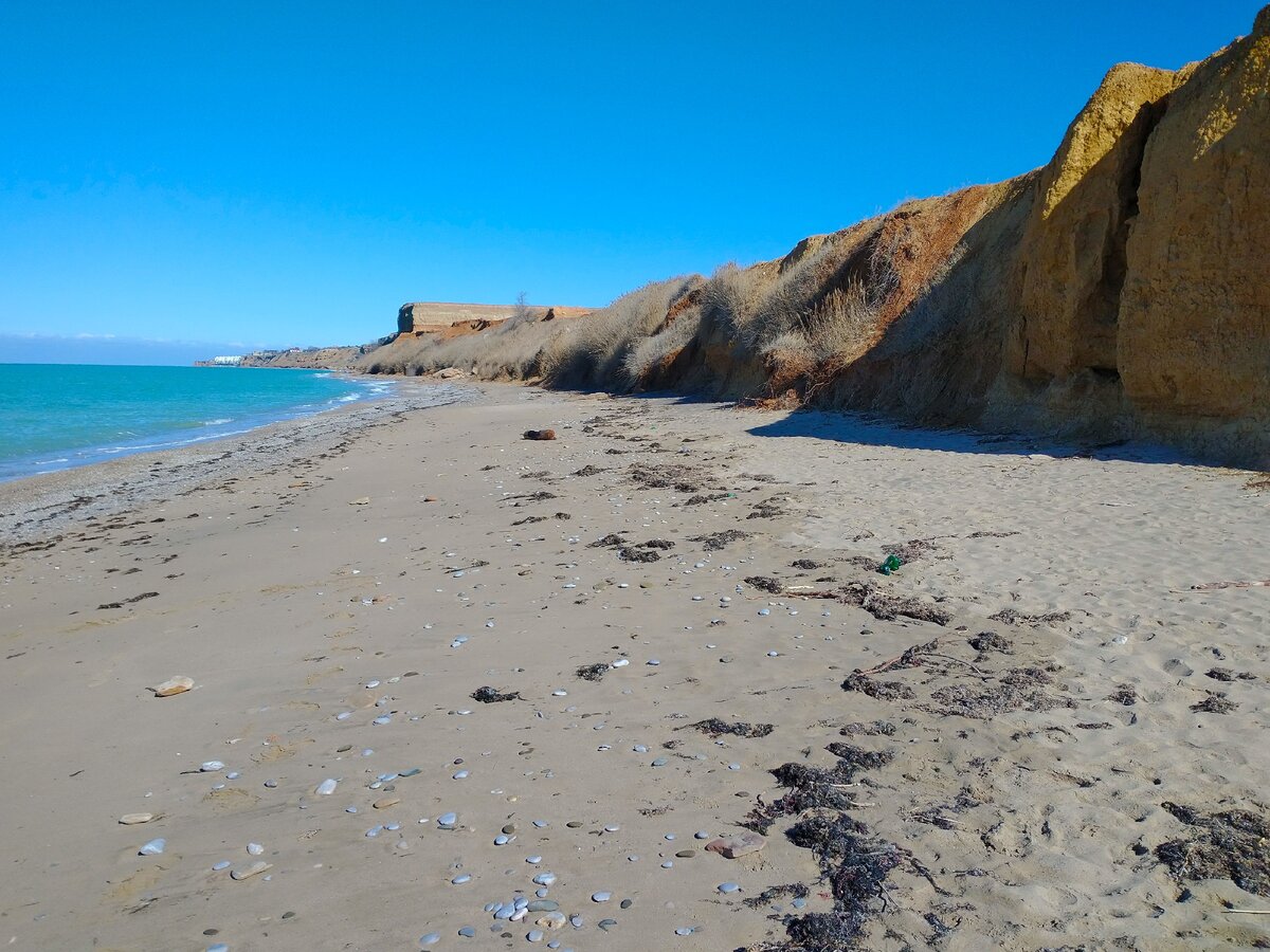 Немецкая балка. Пляж.