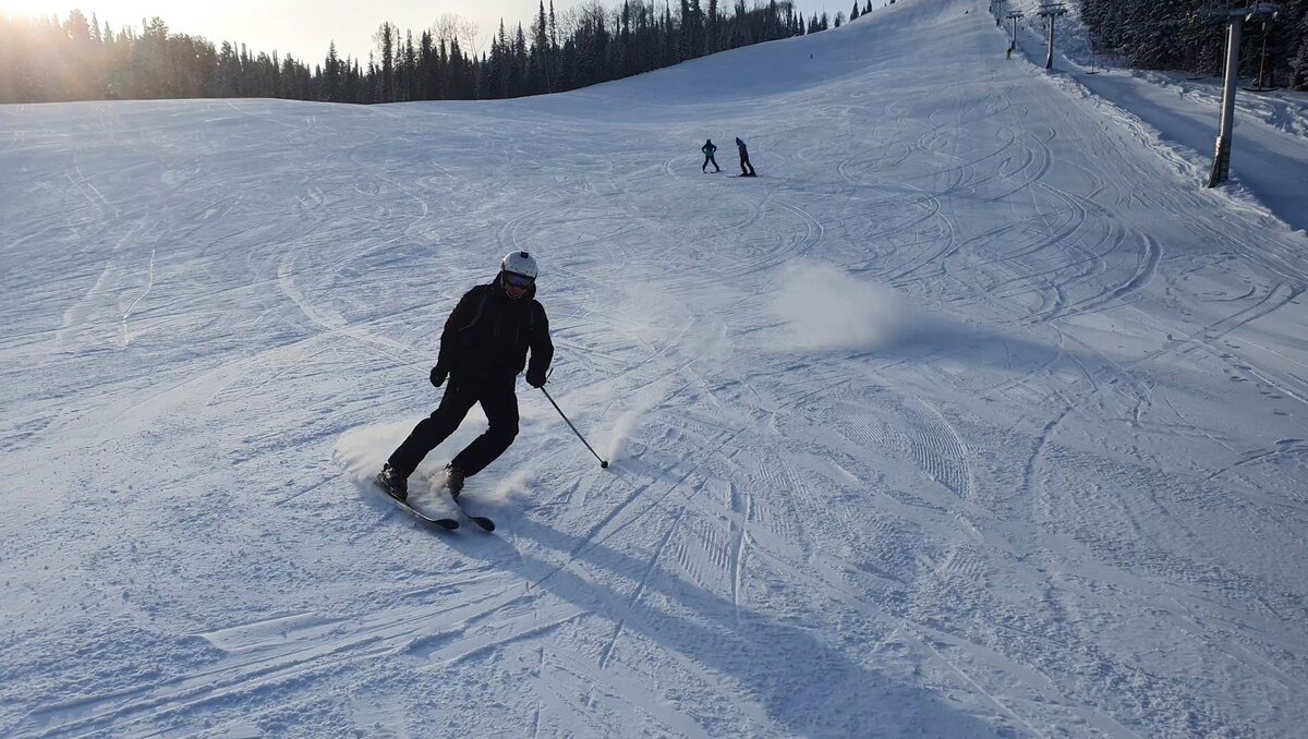 В минус 25 все склоны пустые - катайся по синения в прямом смысле ))