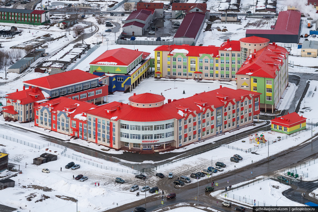 Сев г. Нарьян мар. Нарьян-мар городок. Школа 3 Нарьян-мар. Нарьян-мар центр города.